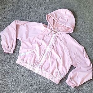 LIKE NEW!!! Junior's Sweet Rose Windbreaker Jacket Sz Small